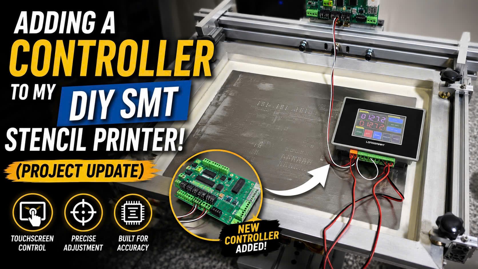 DIY Vertical Lift SMT Stencil Printer | AFARCO
